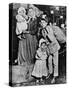 Immigrants Arriving at Ellis Island in the Early 20Th Century (B/W Photo)-Lewis Wickes Hine-Stretched Canvas