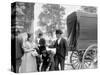 Immigrants at Battery Park, New York, N.Y.-null-Stretched Canvas