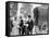 Immigrants at Battery Park, New York, N.Y.-null-Framed Stretched Canvas