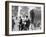 Immigrants at Battery Park, New York, N.Y.-null-Framed Photo