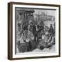 Immigrants Disembarking at Quebec, Canada-null-Framed Photographic Print