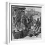 Immigrants Disembarking at Quebec, Canada-null-Framed Photographic Print