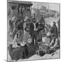 Immigrants Disembarking at Quebec, Canada-null-Mounted Photographic Print