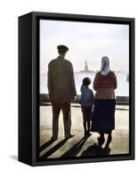 Immigrants: Ellis Island-null-Framed Stretched Canvas