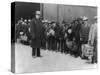 Immigrants Going to Ellis Island Photograph - New York, NY-Lantern Press-Stretched Canvas