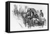 Immigrants in New York-null-Framed Stretched Canvas
