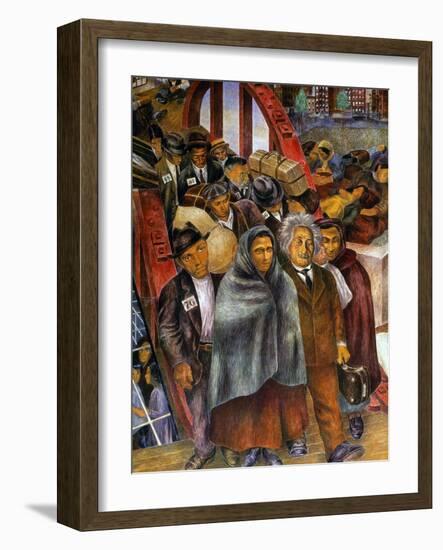 Immigrants, Nyc, 1937-38-Ben Shahn-Framed Giclee Print