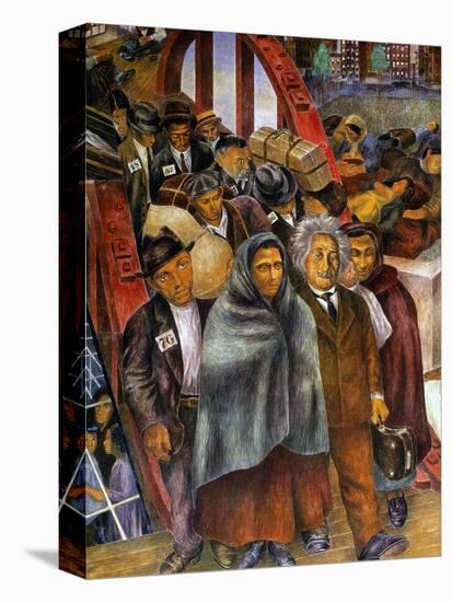 Immigrants, Nyc, 1937-38-Ben Shahn-Stretched Canvas