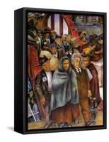 Immigrants, Nyc, 1937-38-Ben Shahn-Framed Stretched Canvas