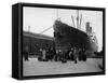 Immigration to the USA, British Women in New York-null-Framed Stretched Canvas