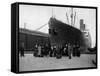 Immigration to the USA, British Women in New York-null-Framed Stretched Canvas