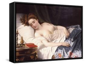 Imogen from Shakespeare's "Cymbeline", 1872-Wilhelm Ferdinand Souchon-Framed Stretched Canvas