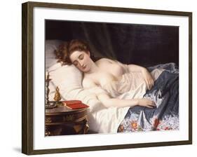 Imogen from Shakespeare's "Cymbeline", 1872-Wilhelm Ferdinand Souchon-Framed Giclee Print