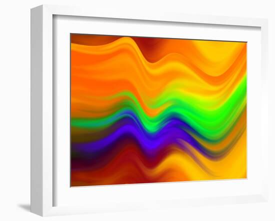 Impact II-Ruth Palmer-Framed Art Print