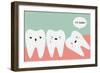 Impacted Tooth-Dooder-Framed Art Print