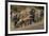 Impala and African elephants, Mashatu Reserve, Botswana-Art Wolfe-Framed Photographic Print