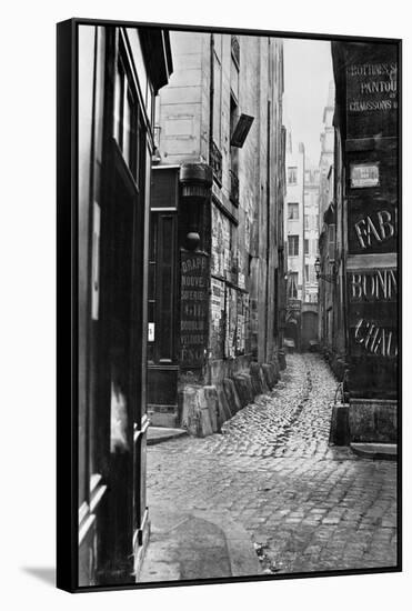 Impasse Des Bourdonnais, from Rue De La Limace, Paris, 1858-78-Charles Marville-Framed Stretched Canvas