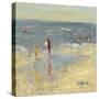 Impasto Beach Day I-Marilyn Wendling-Stretched Canvas