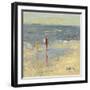 Impasto Beach Day I-Marilyn Wendling-Framed Art Print