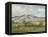 Impasto Landscape I-Ethan Harper-Framed Stretched Canvas