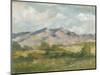 Impasto Landscape I-Ethan Harper-Mounted Art Print