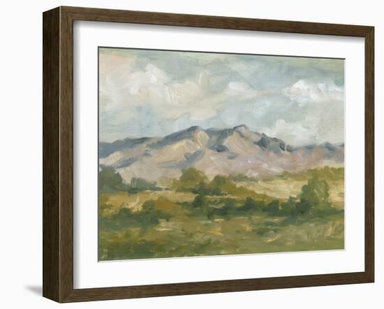 Impasto Landscape I-Ethan Harper-Framed Art Print