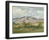 Impasto Landscape I-Ethan Harper-Framed Art Print