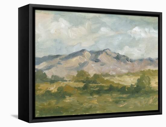 Impasto Landscape I-Ethan Harper-Framed Stretched Canvas