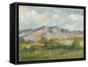 Impasto Landscape I-Ethan Harper-Framed Stretched Canvas