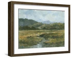 Impasto Landscape III-Ethan Harper-Framed Art Print