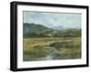 Impasto Landscape III-Ethan Harper-Framed Art Print