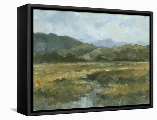 Impasto Landscape III-Ethan Harper-Framed Stretched Canvas