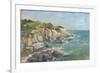 Impasto Ocean View I-Ethan Harper-Framed Premium Giclee Print