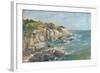 Impasto Ocean View I-Ethan Harper-Framed Art Print