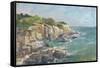 Impasto Ocean View I-Ethan Harper-Framed Stretched Canvas