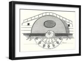 Impeller of a Steamboat-null-Framed Giclee Print