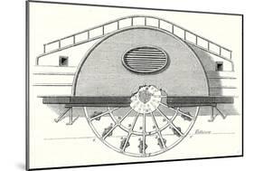 Impeller of a Steamboat-null-Mounted Giclee Print