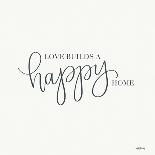Love Builds a Happy Home-Imperfect Dust-Art Print