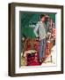 "Imperfect Fit", December 15,1945-Norman Rockwell-Framed Giclee Print