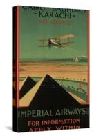 Imperial Airways, 1926-Charles C. Dickson-Stretched Canvas