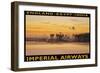 Imperial Airways, Egypt-Kerne Erickson-Framed Art Print