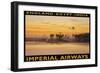 Imperial Airways, Egypt-Kerne Erickson-Framed Art Print