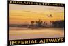 Imperial Airways, Egypt-Kerne Erickson-Mounted Art Print