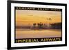 Imperial Airways, Egypt-Kerne Erickson-Framed Art Print