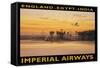 Imperial Airways, Egypt-Kerne Erickson-Framed Stretched Canvas