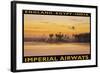 Imperial Airways, Egypt-Kerne Erickson-Framed Art Print