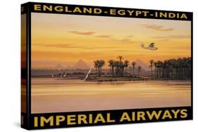 Imperial Airways, Egypt-Kerne Erickson-Stretched Canvas