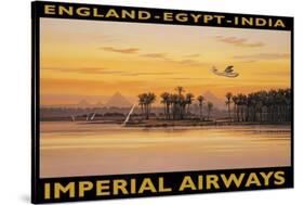 Imperial Airways, Egypt-Kerne Erickson-Stretched Canvas