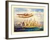 Imperial Airways - London to New York-The Vintage Collection-Framed Photographic Print