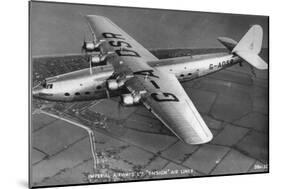 Imperial Airways Ltd Ensign Air Liner, C1930S-null-Mounted Photographic Print